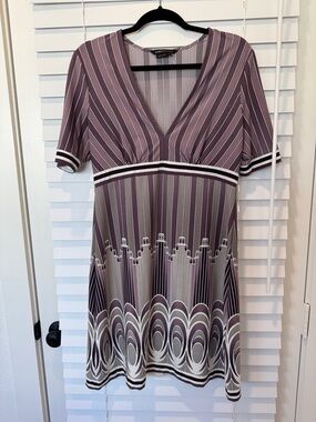 BCBGMaxAzria | Dresses | Bcbgmaxazria Faux Leather Wrap Dress | Poshmark